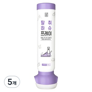 깔끔대장 탈취 하슈 프레이 신발탈취제 본품, 80g, 5개