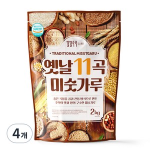 태광선식 옛날 11곡 미숫가루, 2kg, 4개