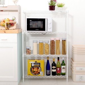 가쯔 메탈선반수납장 4단 600