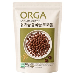 올가홀푸드 유기농 통곡물 초코볼, 240g, 1개