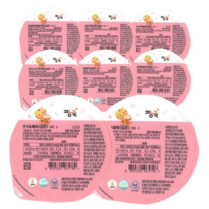 짱죽실온이유식 중기 죽2 8종 E, 혼합맛(한우&배죽 ..., 160g, 1세트