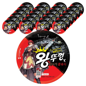 왕뚜껑 컵라면 110g, 25개