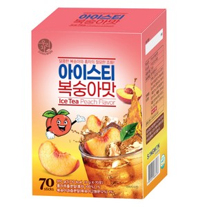 우리차 아이스티 복숭아