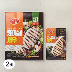 하림 맛닭가슴살 새우, 100g, 5개입, 2개