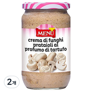 MENU 머쉬룸 크림 파스타소스, 640g, 2개