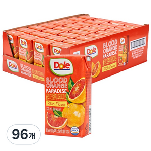 돌 파라다이스 주스 블러드오렌지, 120ml, 96개