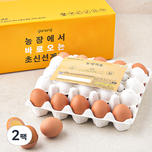 가농 농장직송 오메가 구운계란 1000g, 25구, 2팩