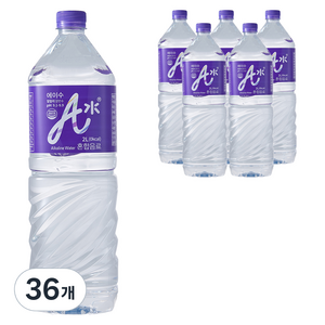 에이수 Rap 알칼리 암반수, 2L, 36개