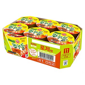 오뚜기컵누들 로제맛 49.8g, 6개
