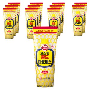오뚜기 고소한 골드 마요네스, 800g, 12개