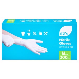 EZn이지엔 니트릴 장갑 3.5g 200p