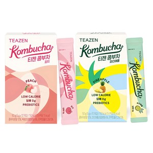 티젠 콤부차 피치 5g 10p + 파인애플 5g 10p