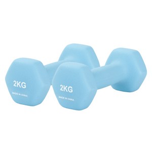 리브스포 논슬립 아령, 2kg, 2개