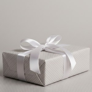 헬로우닝닝 종이 롤포장지 53cm x 9m, 펄도트 실버(R74..., 1개