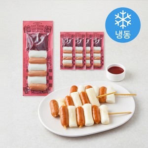 쿠즈락 소스담은 소떡소떡 (냉동), 135g, 5개