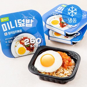 포르미 미니덮밥 참치김치 (냉동), 160g, 4개