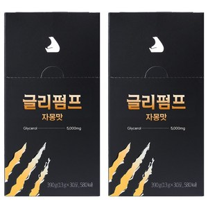 잠백이 글리펌프 자몽맛 30p, 390g, 2개
