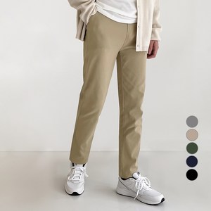 어나더디 남성용 일자 스판 밴딩 팬츠