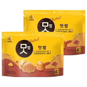 CJ맛밤, 60g, 2개