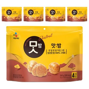 CJ맛밤, 60g, 5개
