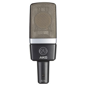 AKG 콘덴서 마이크 블랙