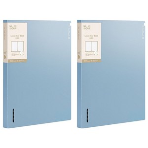 누사인 델리 파스텔 바인더노트 B5 NS317, 랜덤발송, 2개