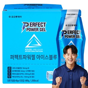 코오롱제약 퍼펙트 파워젤 아이스블루, 12회분, 1개
