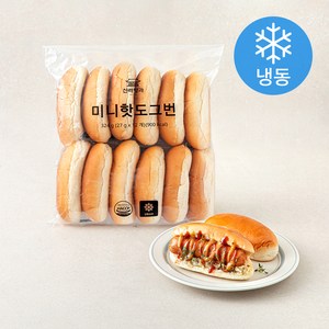 신라명과 미니 핫도그번 (냉동)