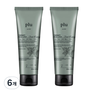 플루 테라피 바디로션 바질 유칼립투스, 200ml, 6개