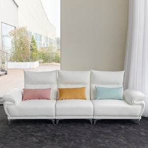 오스본가구 카이 타이보 패브릭 4인용 소파 + 쿠션3p 세트 방문설치