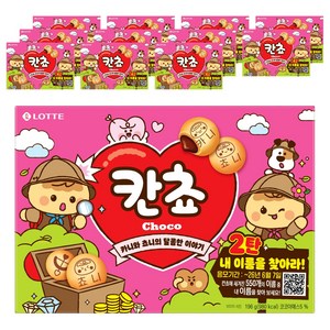 롯데웰푸드 칸쵸 초코, 196g, 12개
