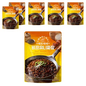 차오차이 비프 유니짜장, 180g, 6개