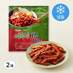 석관동떡볶이 이북식기름 떡볶이 (냉동), 450g, 2개