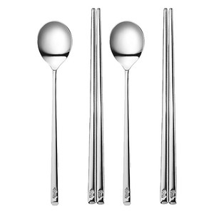 휘슬러 모던 커트러리 한식 2인, 숟가락 2p + 젓..., 1세트