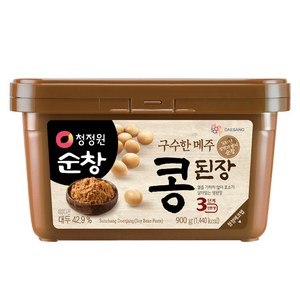 청정원순창 구수한 메주 콩된장, 900g, 1개