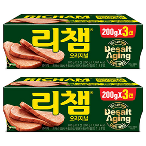 리챔 오리지널, 200g, 6개