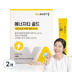 비타민마을 에너지티 골드 타우린 엘카르니틴 30p, 150g, 2개