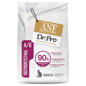 ANF 닥터프로 캣 처방식 사료, 소화기능/췌장/위개..., 1.2kg, 1개