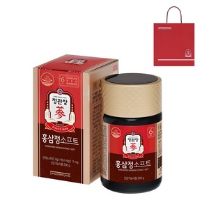홍삼정 정품 소프트 + 쇼핑백, 200g, 1개