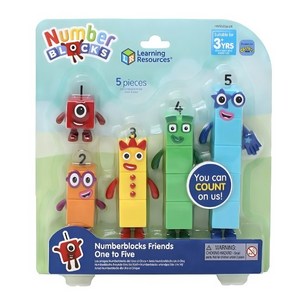 넘버블록스 원 투 파이브 피규어 5종 세트 IN95356