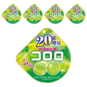 코로로 머스캣맛 젤리, 48g, 5개