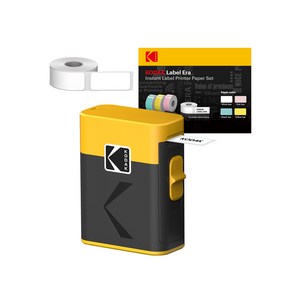 코닥 메모 라벨 프린터 ERA Yellow + 카트리지 번들 세트