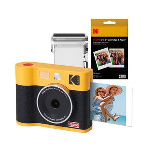 코닥 미니샷3 ERA 즉석카메라 + 카트리지 38p 세트 MS300 옐로우