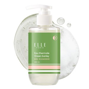 ELLE PARIS 오떼르말 그린베일리 약산성 젤 폼 클렌저, 200ml, 1개