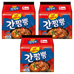 삼양 볶음 간짬뽕, 15개, (5개입 X 3팩)