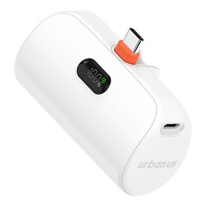 어반어스 LED 도킹형 보조배터리 고속충전 C 타입 PD 22.5W 6800mAh