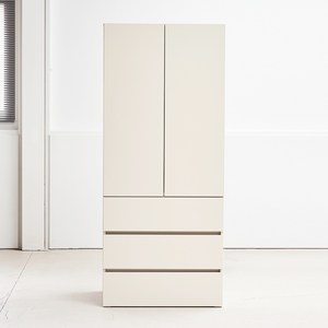 도모디자인 아르디아 3단 서랍형 옷장 800 방문설치