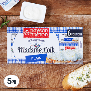 페이장브레통 마담로익 플레인 포션 크림치즈