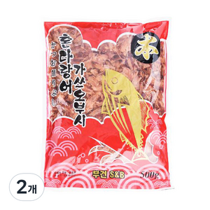 부건 혼다랑어 가쓰오부시, 500g, 2개