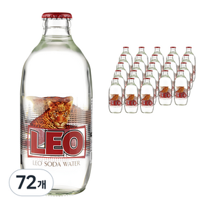 레오 소다 워터, 325ml, 72개